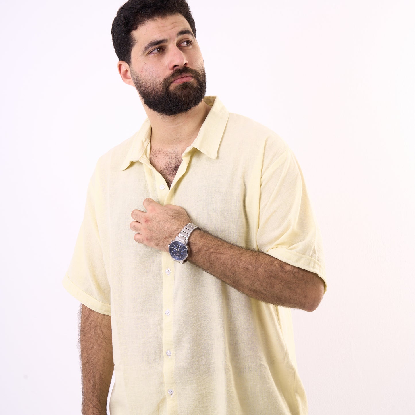 Gentles Linen Shirt - Half Sleeve